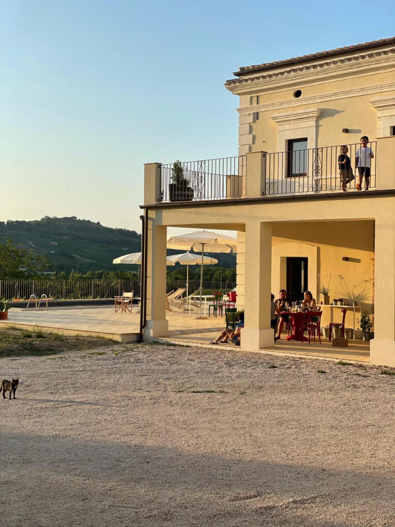 Baldovino B&B Villamagna  Exteriör bild